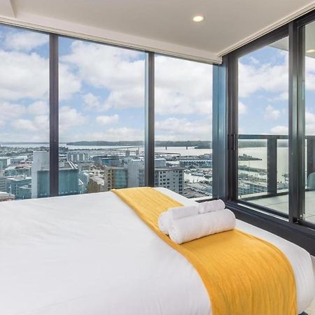 Magnificent Skytower, Sea, Habour View In Cbd Lejlighed Auckland Eksteriør billede