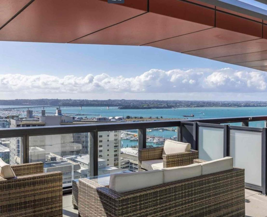 Magnificent Skytower, Sea, Habour View In Cbd Lejlighed Auckland Eksteriør billede