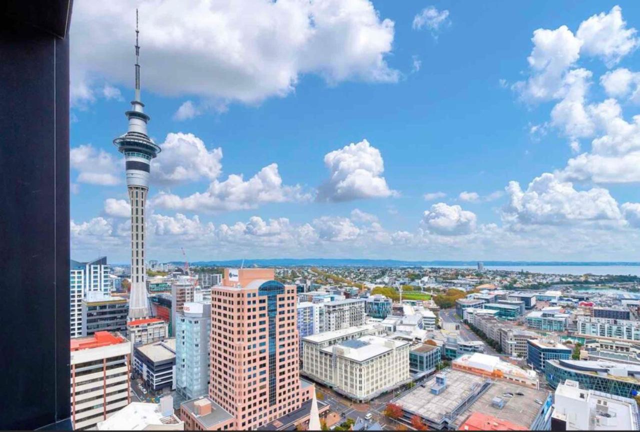 Magnificent Skytower, Sea, Habour View In Cbd Lejlighed Auckland Eksteriør billede